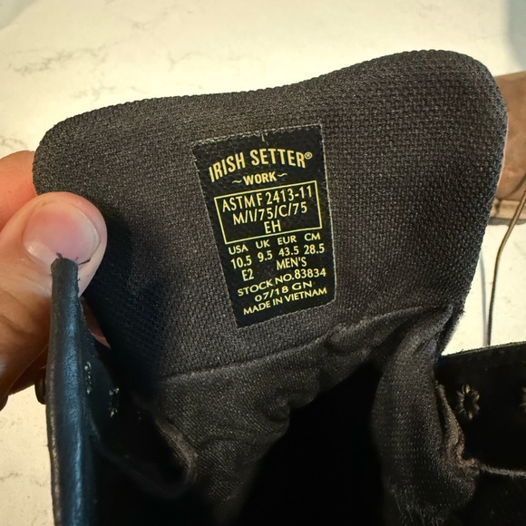 Waterproof Steel Toe Red Wing work boots 10.5M - Picture 7 of 7